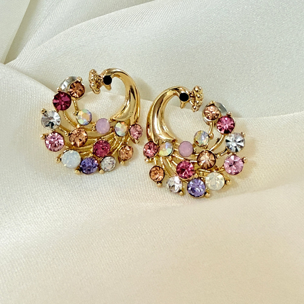 Women peacock earrings