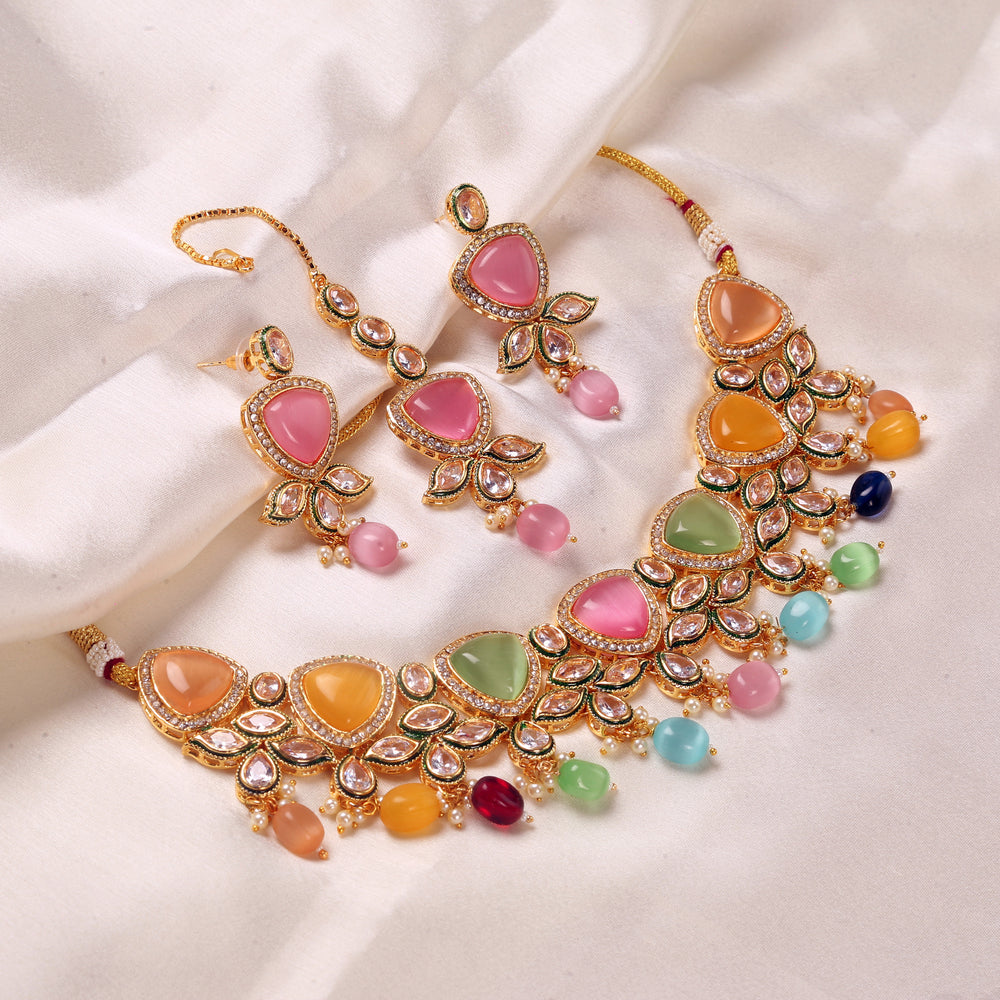 Monalisa Multi Choker Set